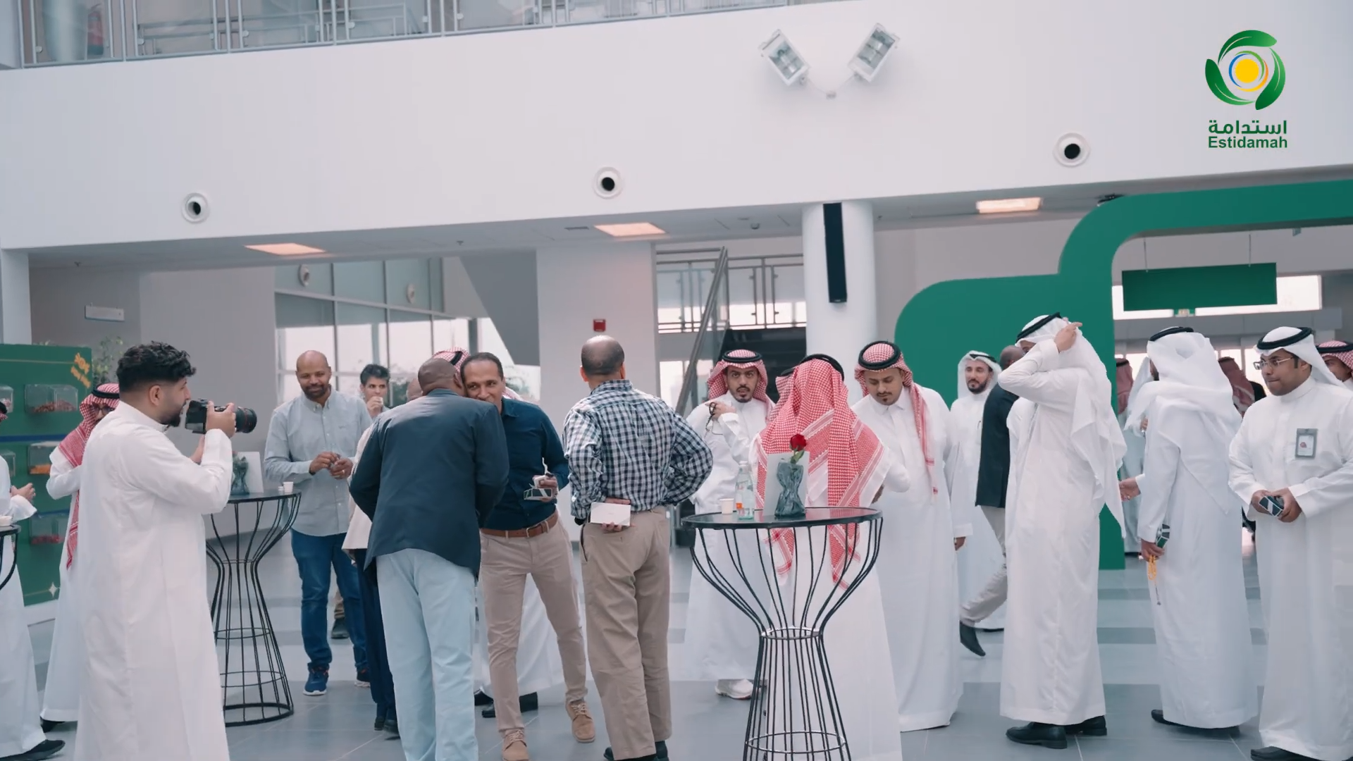 جانب من حفل معايدة #مركز_استدامة لمنسوبيه بمناسبة #عيد_الفطر_المبارك