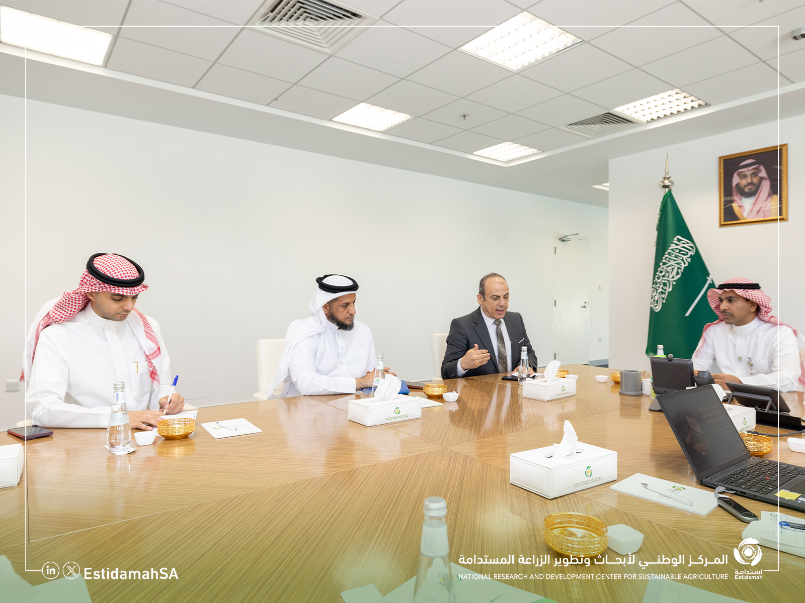 مدير برنامج "الفاو" بالمملكة يبحث التنسيق المشترك في مجالات الزراعة مع "استدامة"