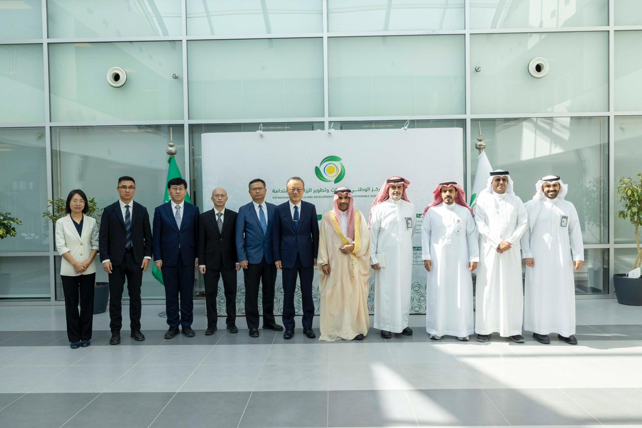 Director General of Estidamah Meets with Chinese Vice Minister of Science and Technology to Expl ....