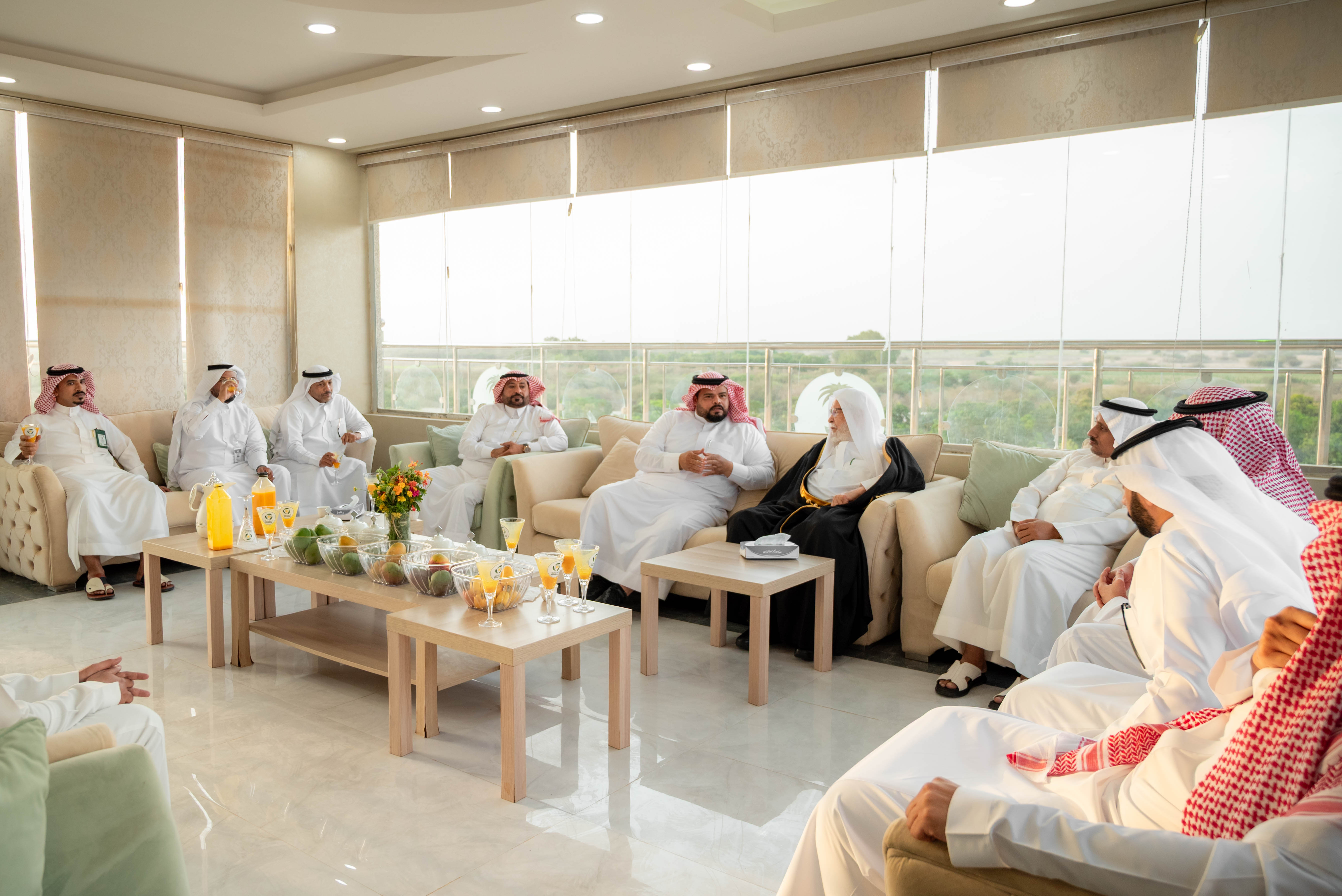 عضو هيئة كبار العلماء الشيخ التركي يطّلع على جهود "استدامة" في جازان لدعم التنمية الزراعية