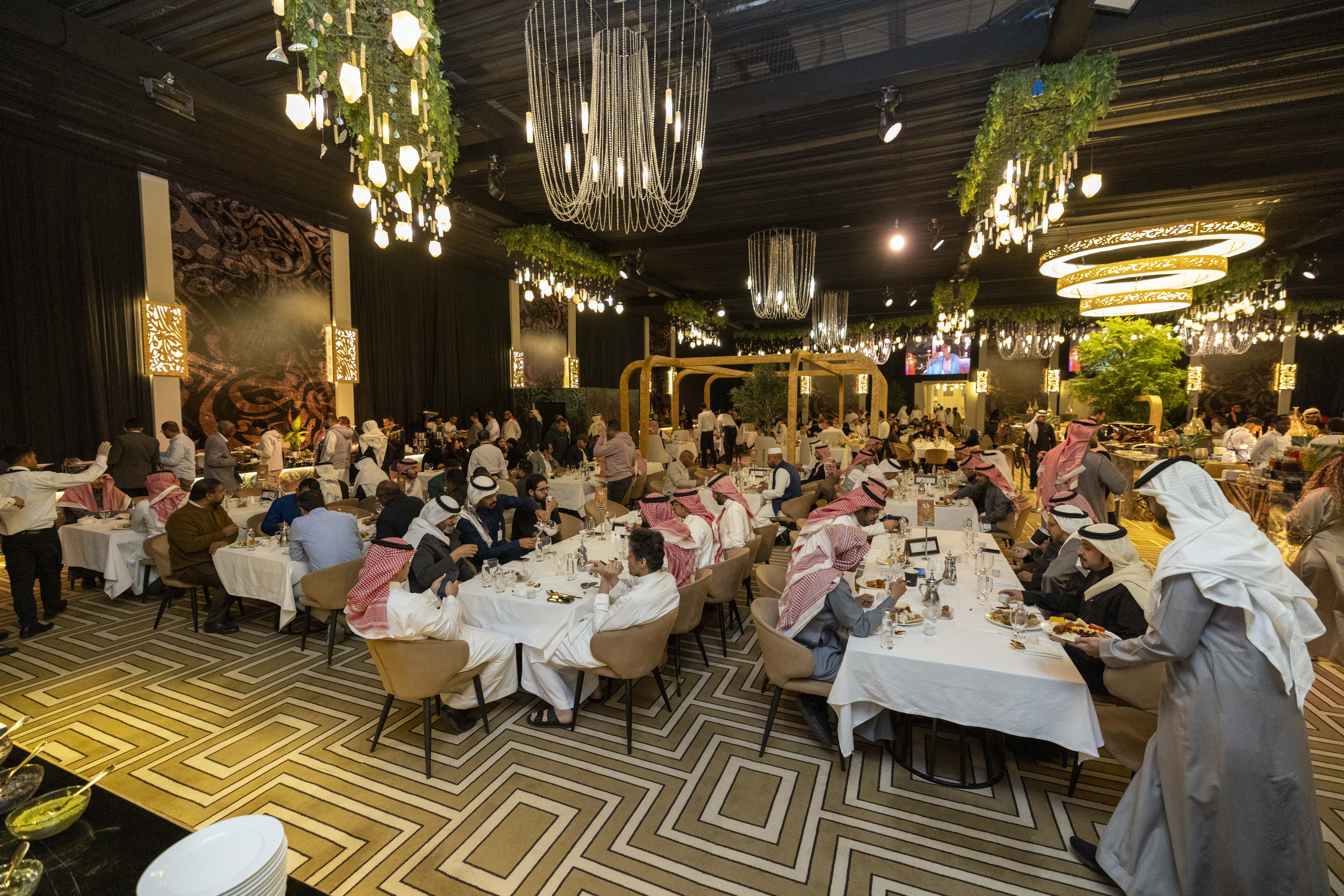 الإفطار الرمضاني لمنسوبي المركز